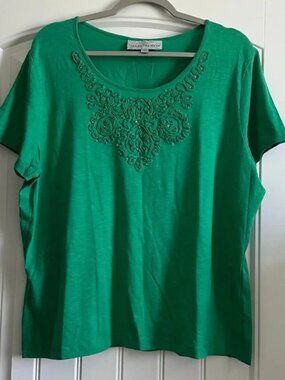 Samantha Grey Geen Top XL